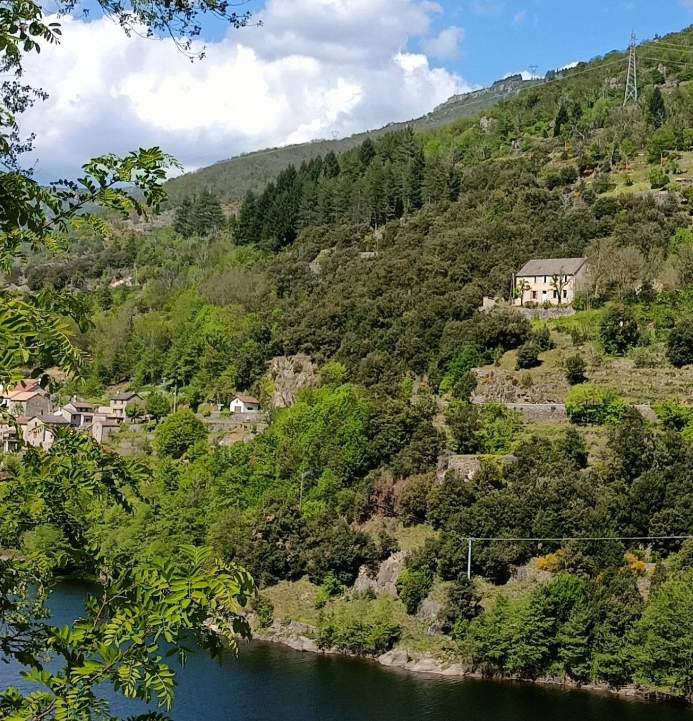 Villa L'ancienne école à Sainte-Marguerite-Lafigère Extérieur photo
